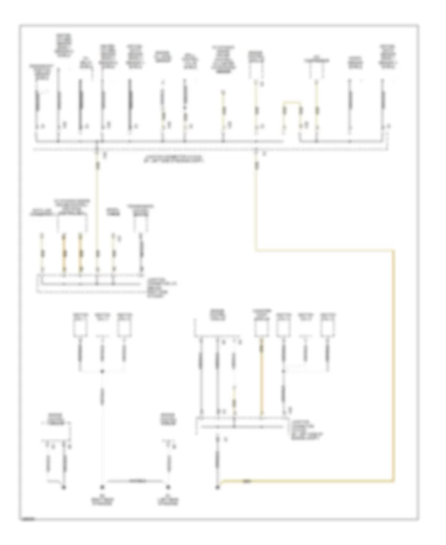 Ground Distribution Wiring Diagram 2 of 7 for Lexus IS 250 2007