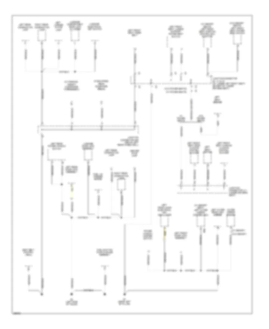 Ground Distribution Wiring Diagram 5 of 7 for Lexus IS 250 2007