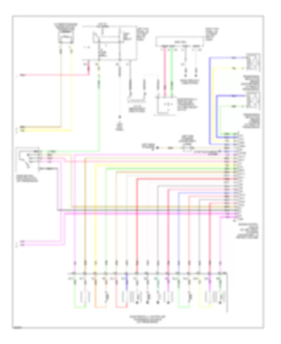 2 5L A T Wiring Diagram 3 of 3 for Lexus IS 250 2007