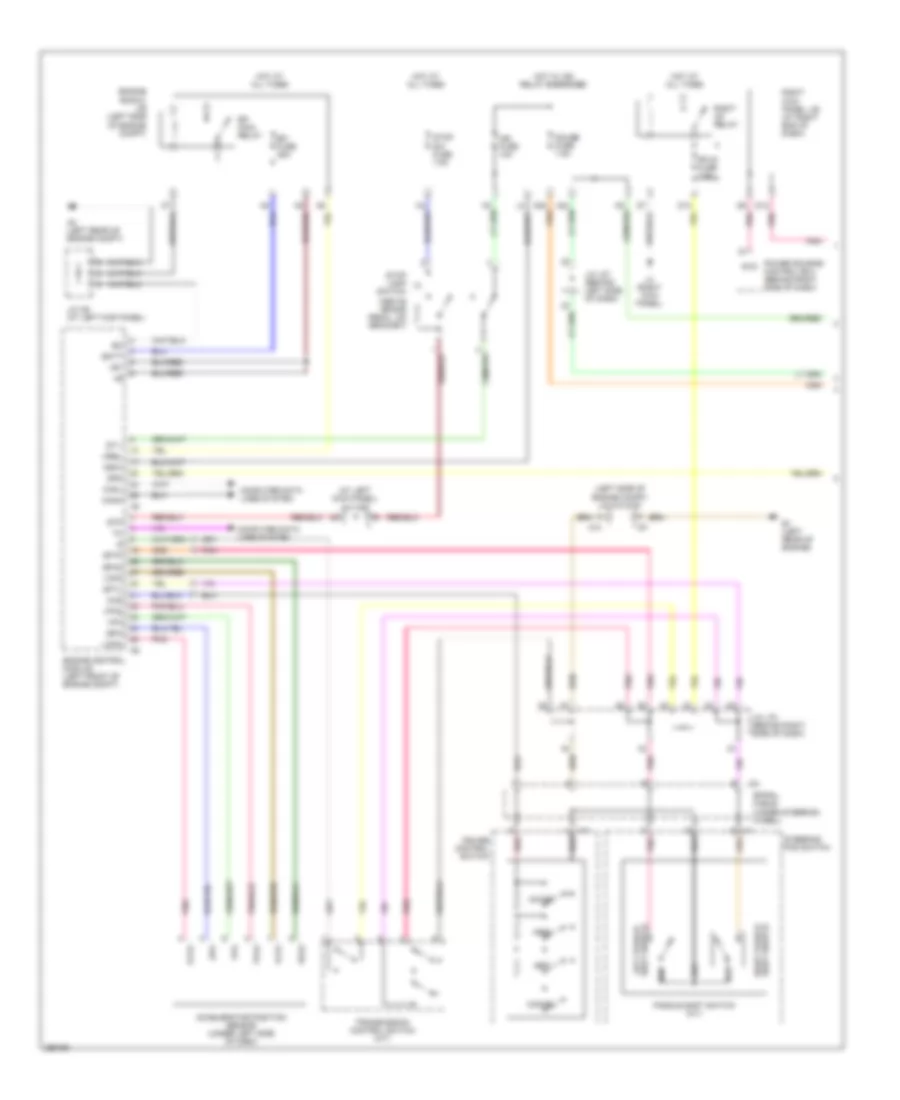 Cruise Control Wiring Diagram, without Dynamic Radar Controls (1 of 3) for Lexus IS 350 2007