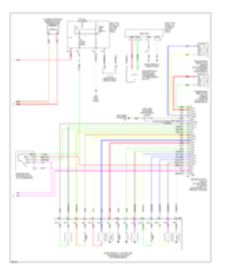 3 5L A T Wiring Diagram 3 of 3 for Lexus IS 350 2007