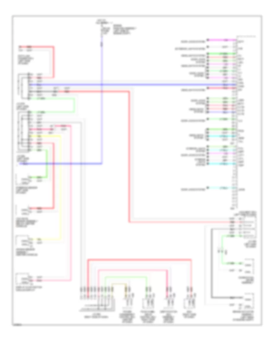 Body ECU Wiring Diagram (2 of 2) for Lexus GX 460 2012