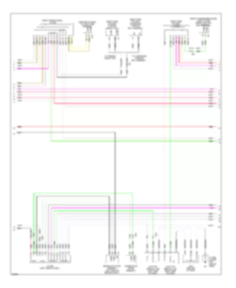 Computer Data Lines Wiring Diagram 2 of 3 for Lexus GX 460 2012