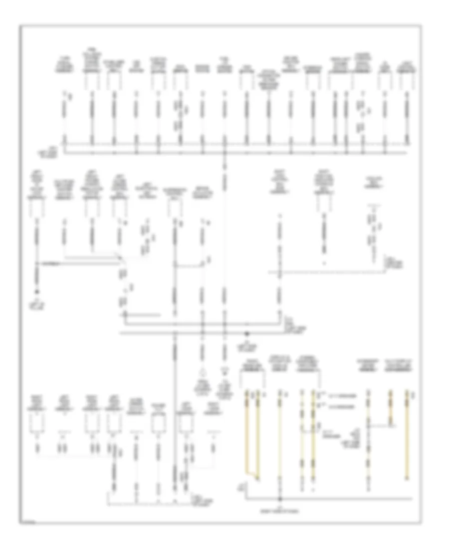 Ground Distribution Wiring Diagram 4 of 5 for Lexus GX 460 2012
