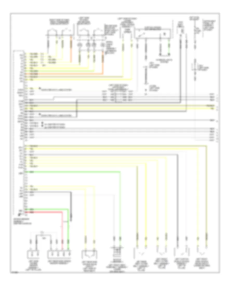 Supplemental Restraint Wiring Diagram 1 of 3 for Lexus GX 460 2012