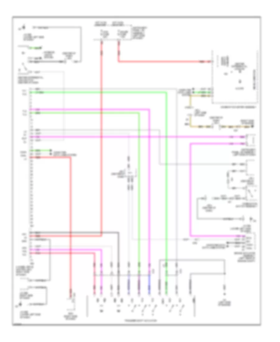 4WD Wiring Diagram for Lexus GX 460 2012