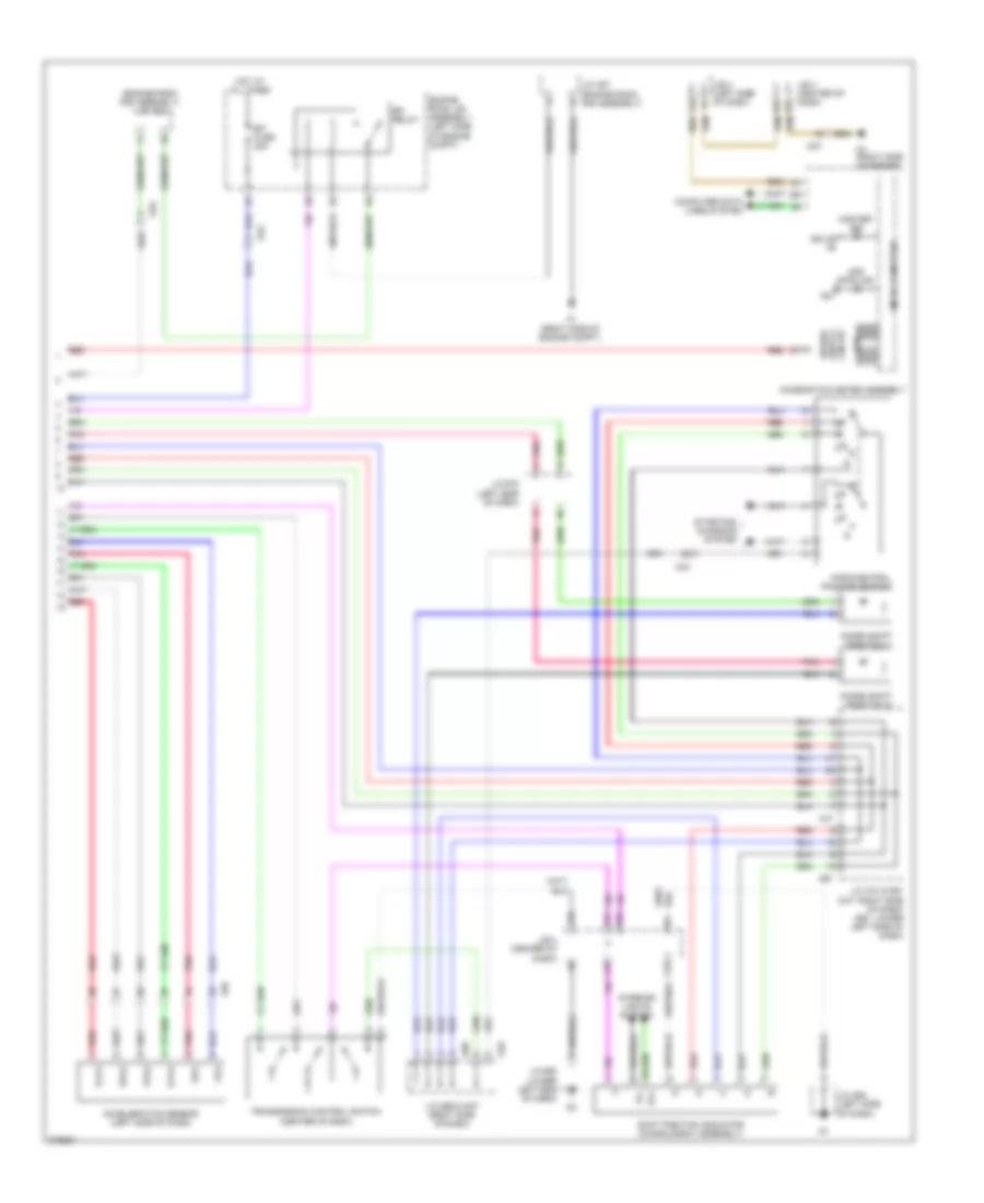 A T Wiring Diagram 2 of 2 for Lexus GX 460 2012