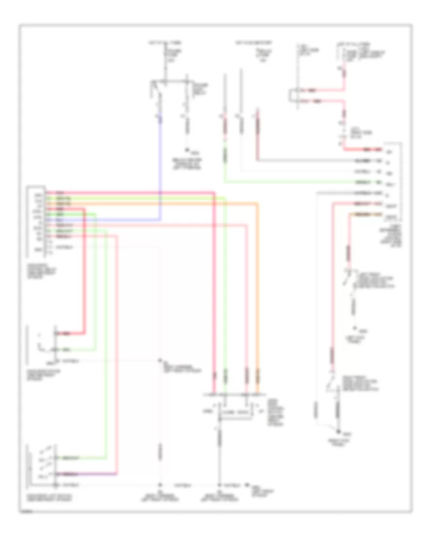 Power TopSunroof Wiring Diagrams for Lexus ES 300 1995