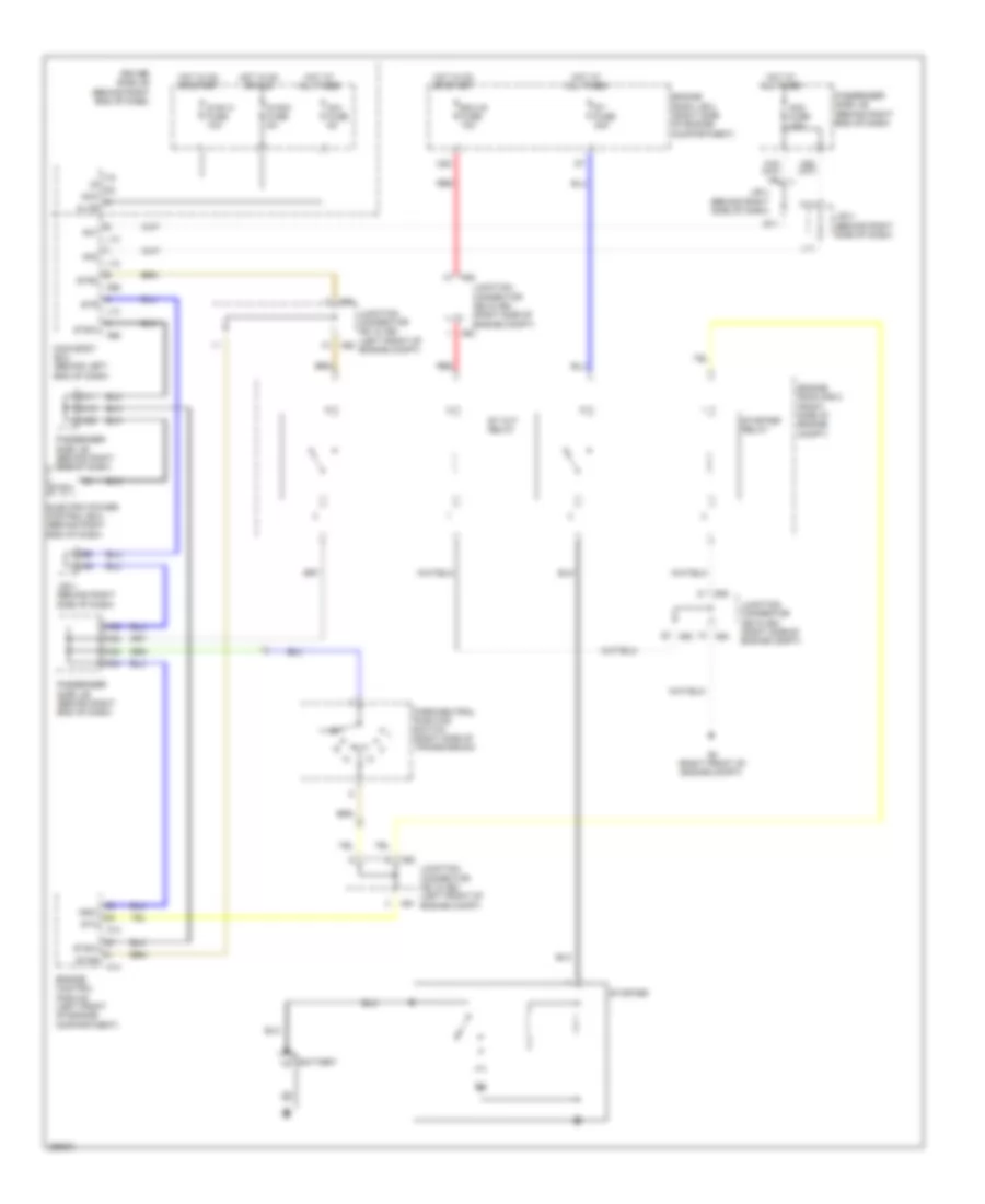 Starting Wiring Diagram for Lexus LS 460 2007