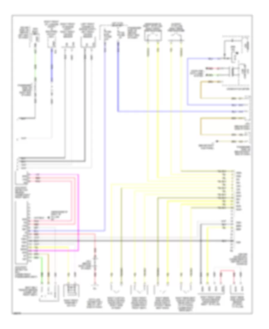 Supplemental Restraints Wiring Diagram (2 of 2) for Lexus LS 460 2007