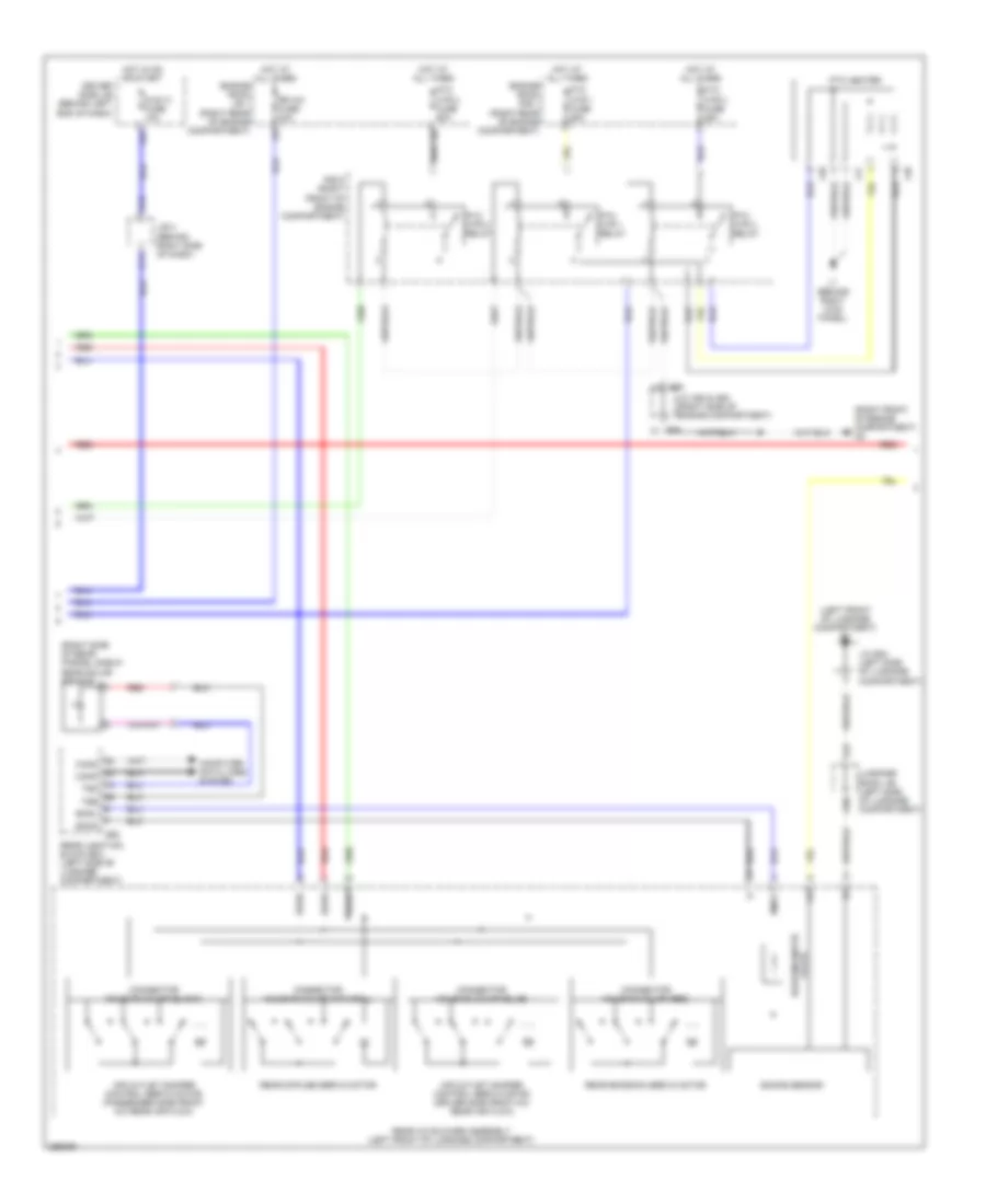 Automatic A C Wiring Diagram 2 of 5 for Lexus LS 460 2007