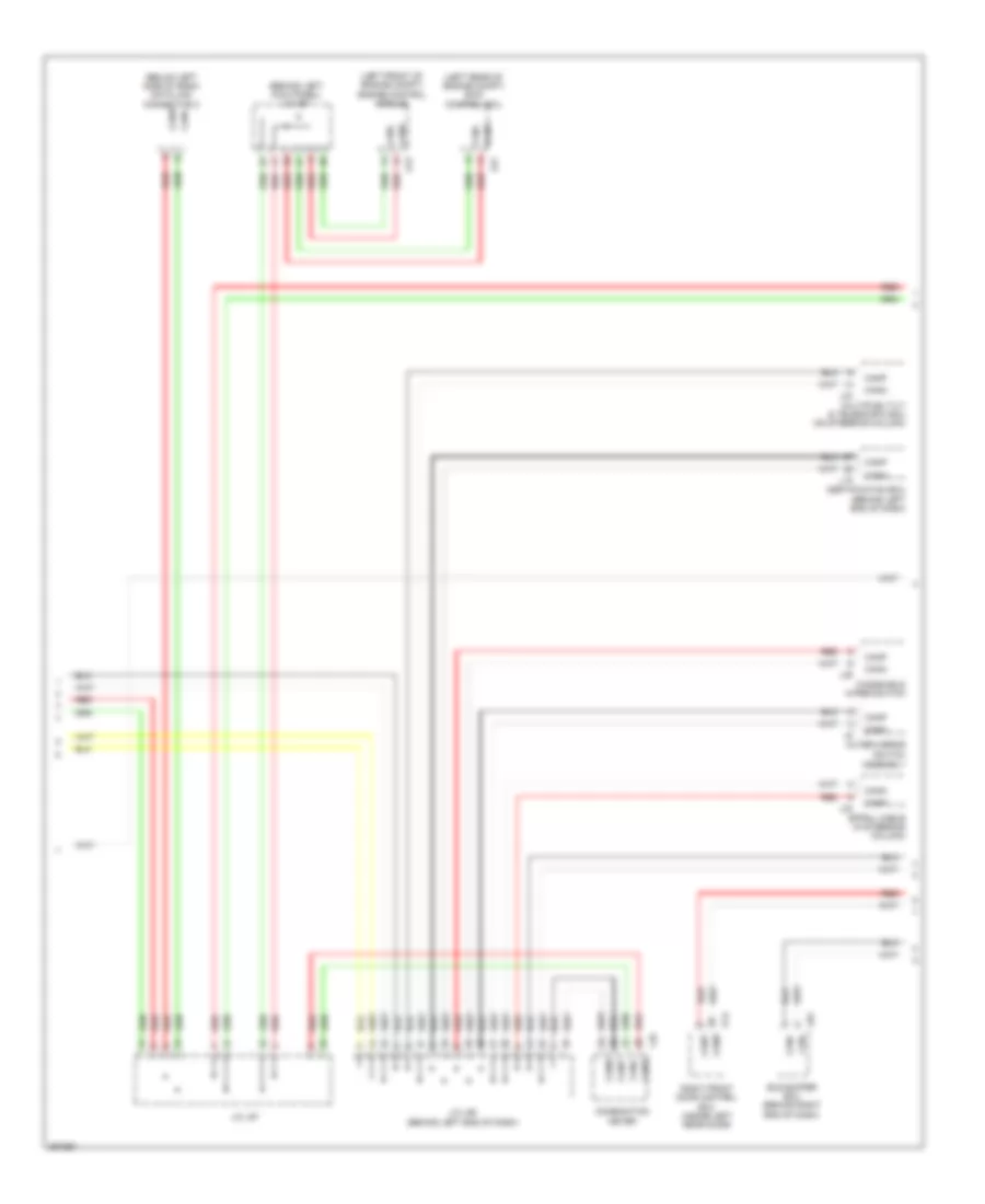 Body ECU Wiring Diagram (2 of 3) for Lexus LS 460 2007