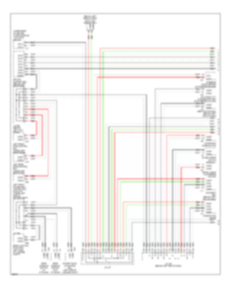 HighLow Bus Wiring Diagram (1 of 3) for Lexus LS 460 2007