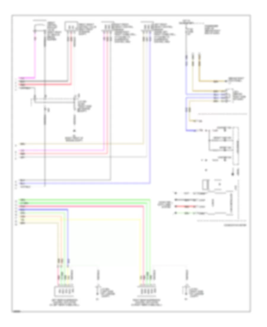 Electronic Suspension Wiring Diagram (3 of 3) for Lexus LS 460 2007