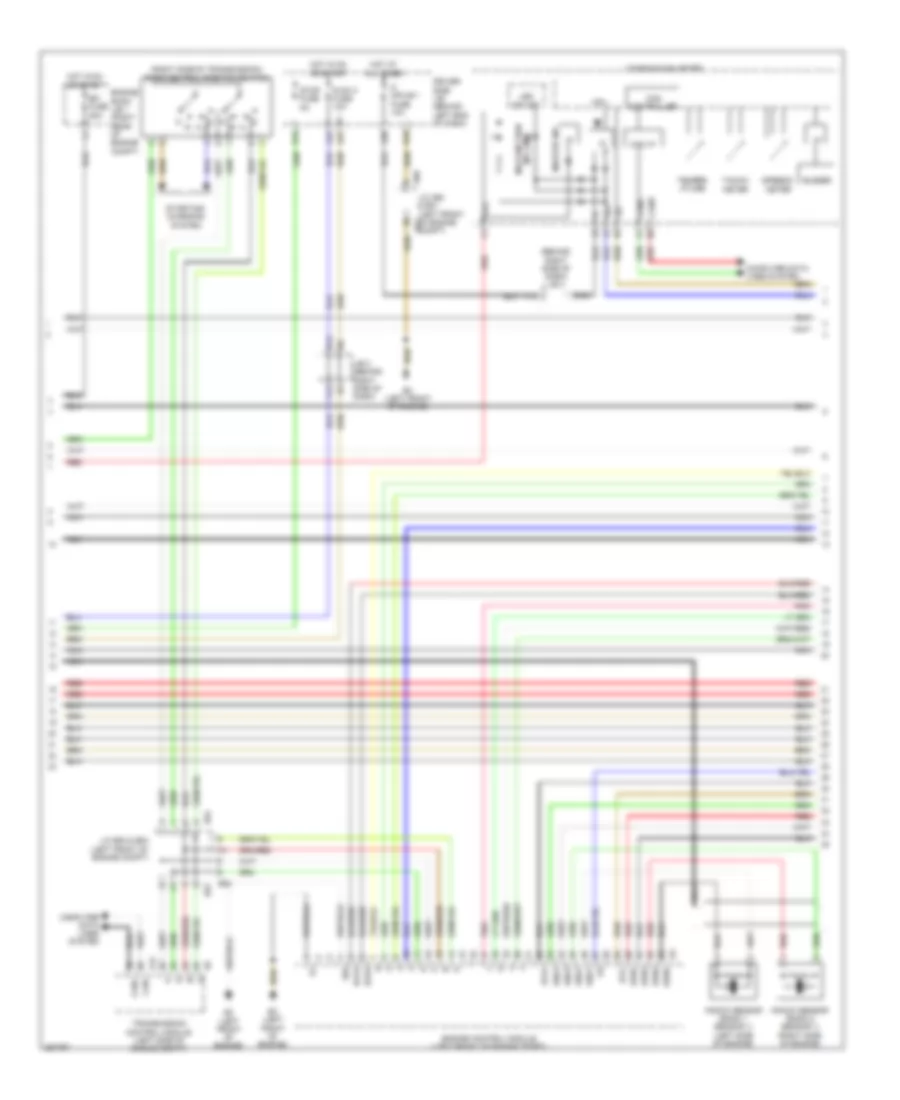 4.6L, Engine Performance Wiring Diagram (3 of 7) for Lexus LS 460 2007