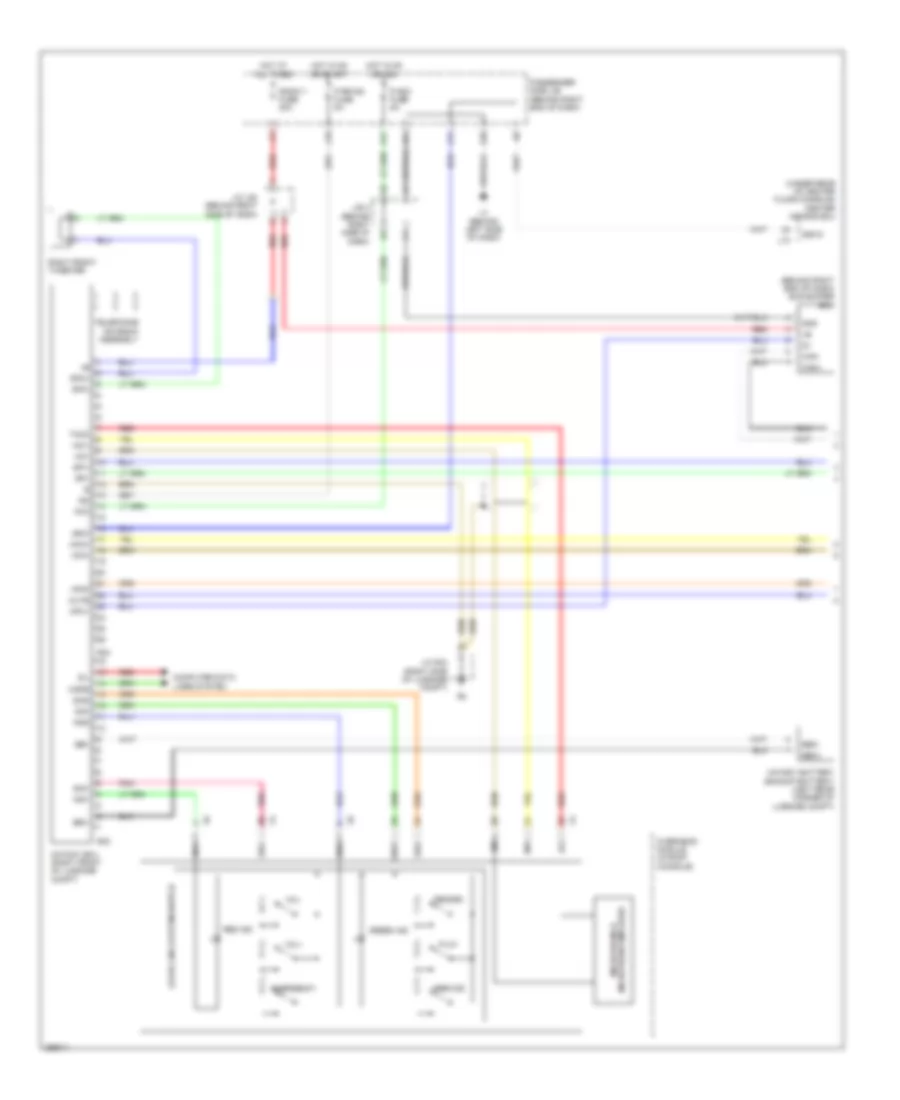 Mayday Wiring Diagram 1 of 2 for Lexus LS 460 2007