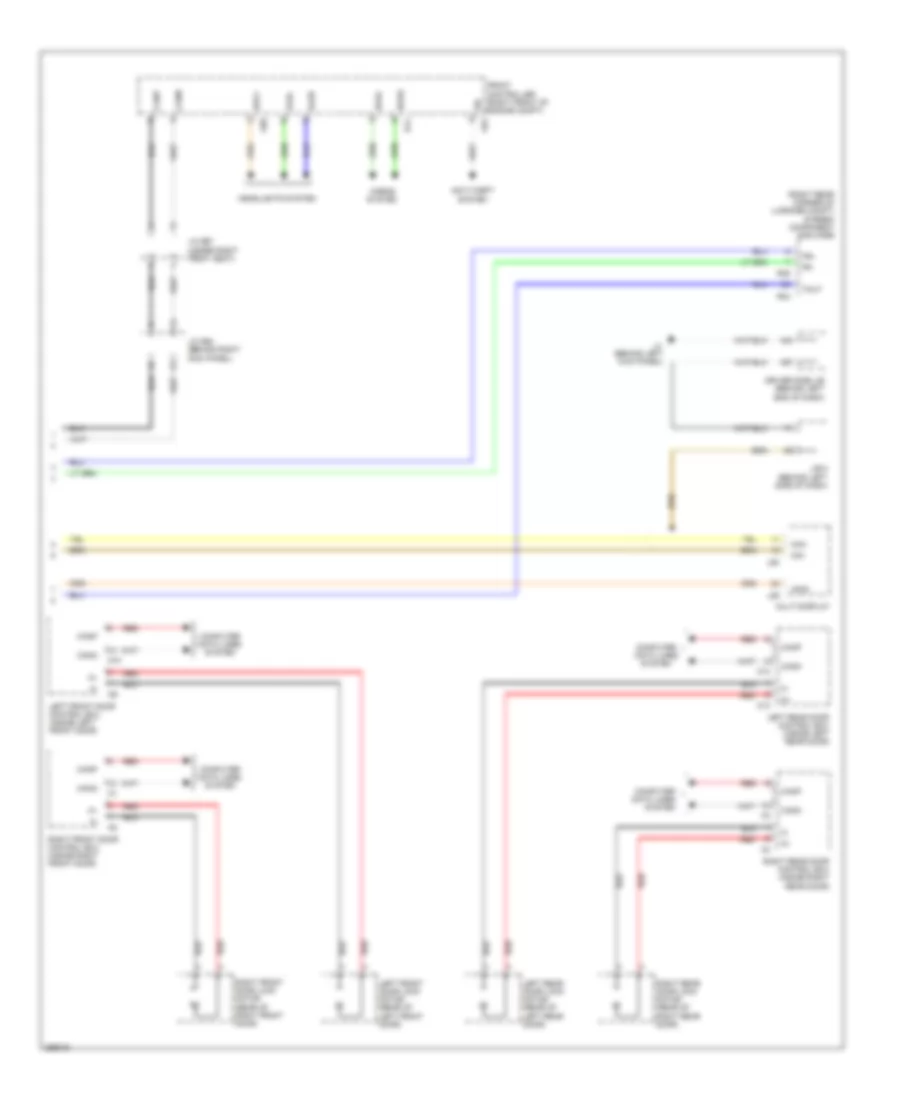 Mayday Wiring Diagram (2 of 2) for Lexus LS 460 2007