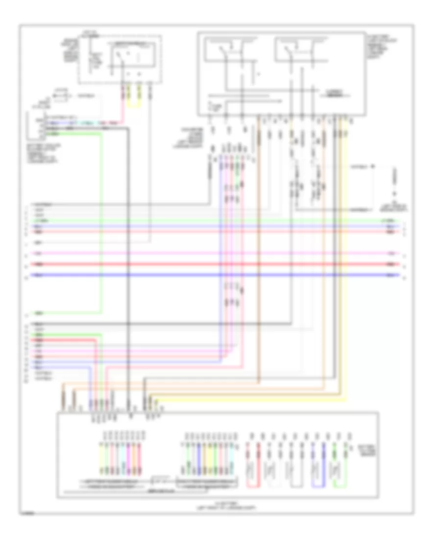 2.4L Hybrid, Engine Performance Wiring Diagram (6 of 8) for Lexus HS 250h 2012