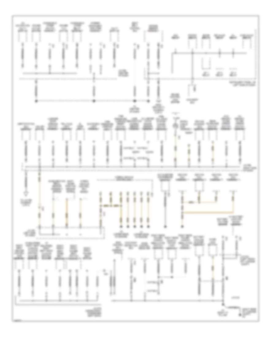 Ground Distribution Wiring Diagram 3 of 4 for Lexus HS 250h 2012