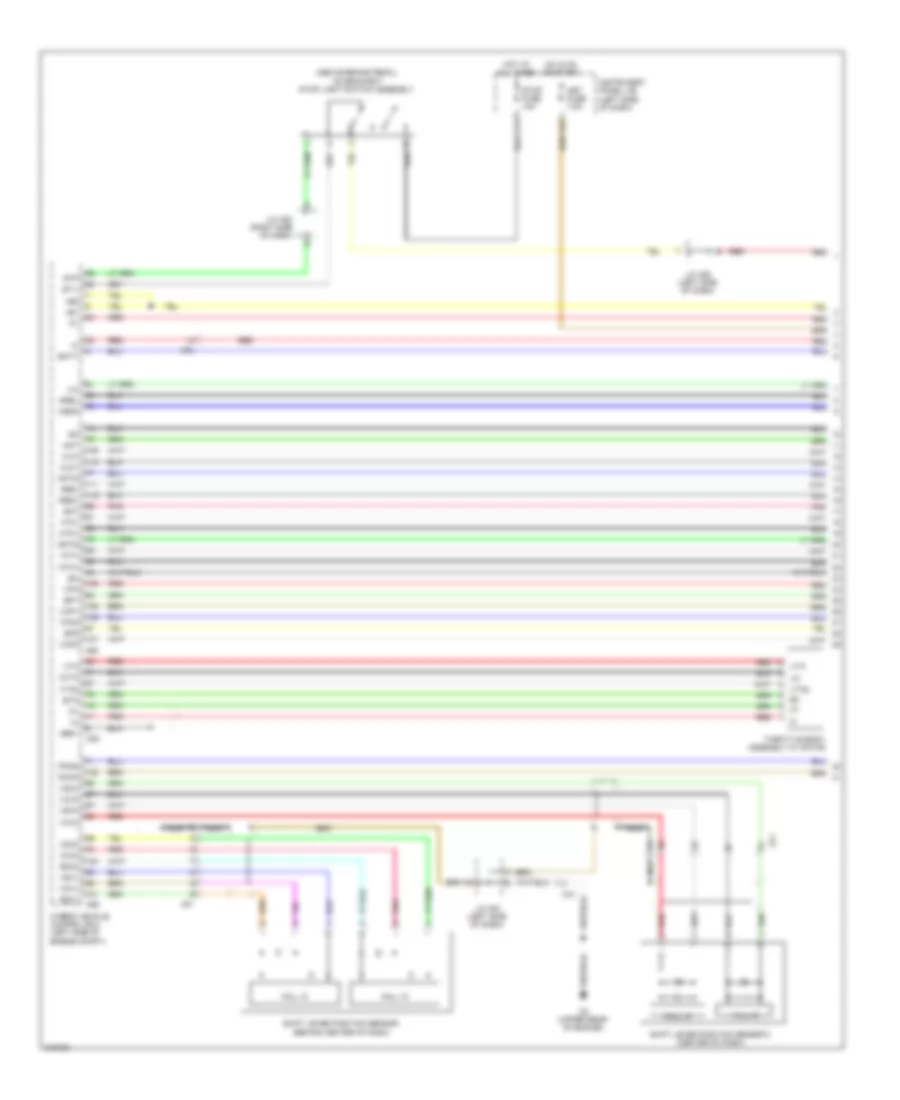 Transmission Wiring Diagram 1 of 3 for Lexus HS 250h 2012