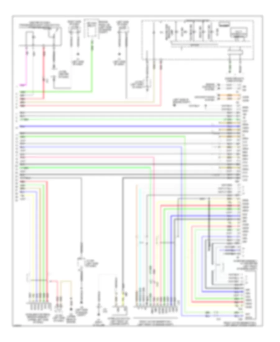 Transmission Wiring Diagram (3 of 3) for Lexus HS 250h 2012