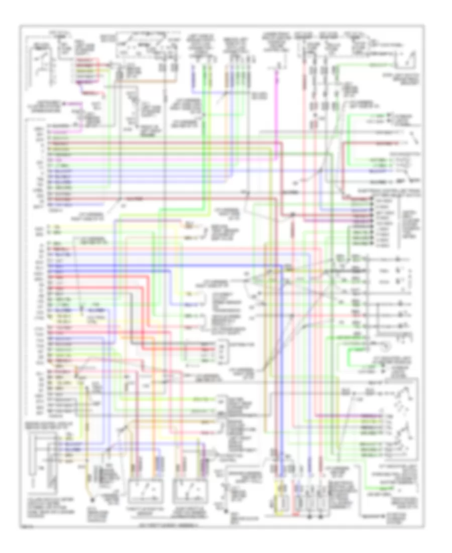 Transmission Wiring Diagram for Lexus GS 300 1995