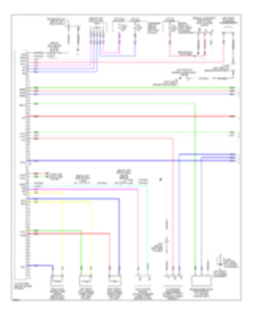 Automatic A C Wiring Diagram 1 of 5 for Lexus LS 460L 2007