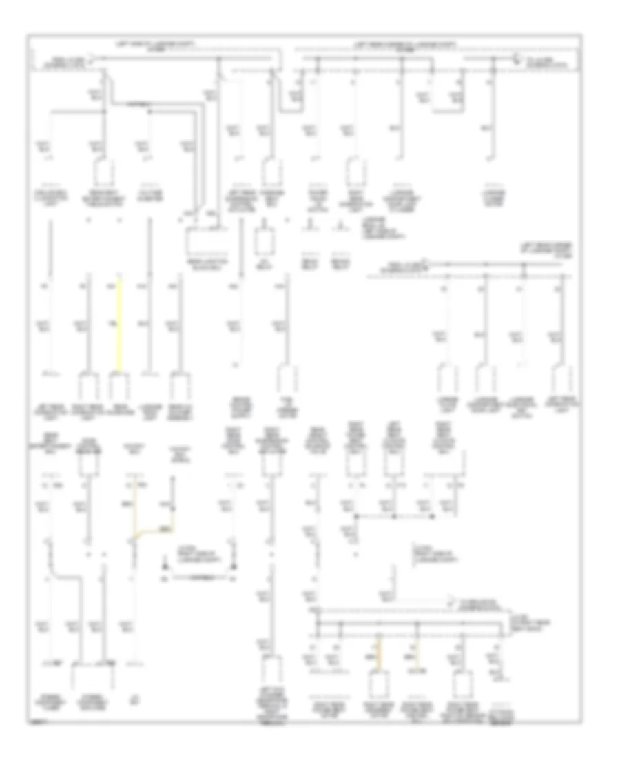 Ground Distribution Wiring Diagram (5 of 6) for Lexus LS 460L 2007