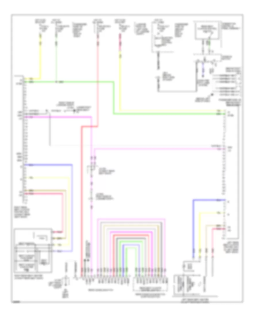 Heated Seats Wiring Diagram for Lexus LS 460L 2007