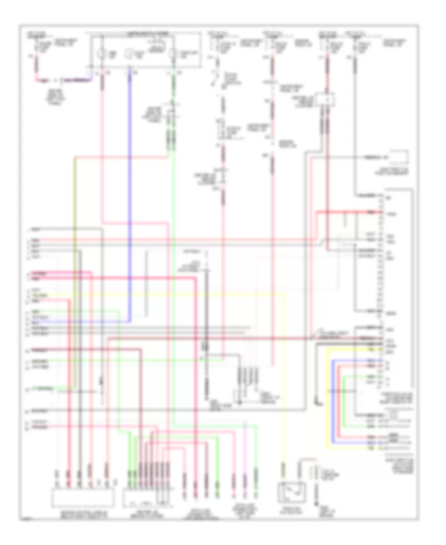 Anti lock Brake Wiring Diagrams with Traction Control 2 of 2 for Lexus LS 400 1995