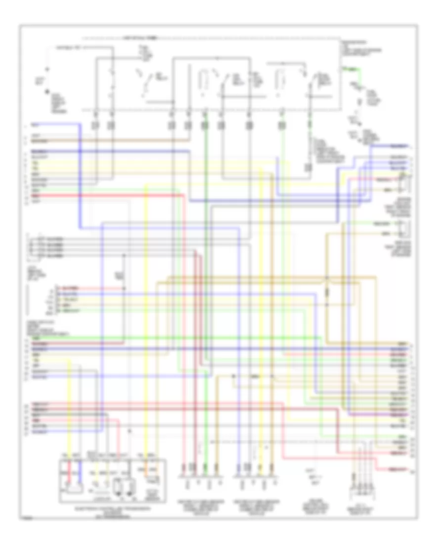 4 0L Engine Performance Wiring Diagrams 2 of 4 for Lexus LS 400 1995