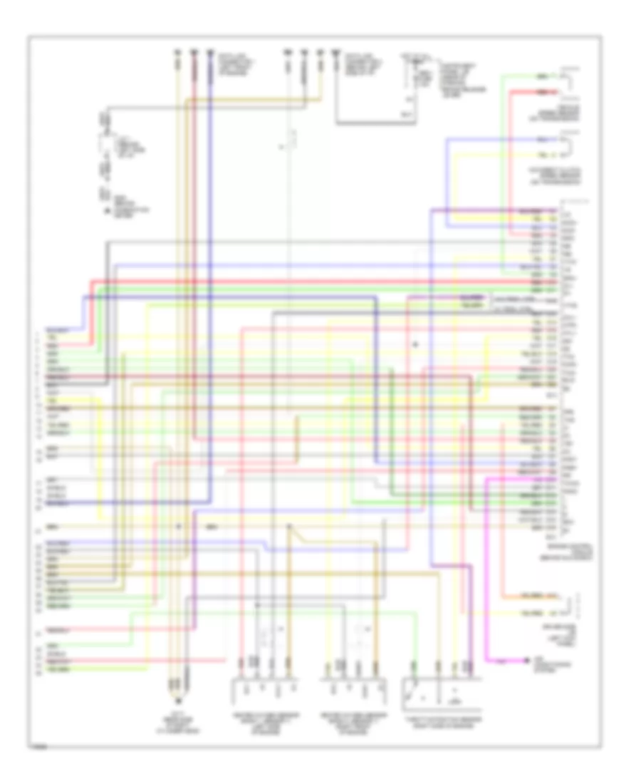 4 0L Engine Performance Wiring Diagrams 4 of 4 for Lexus LS 400 1995