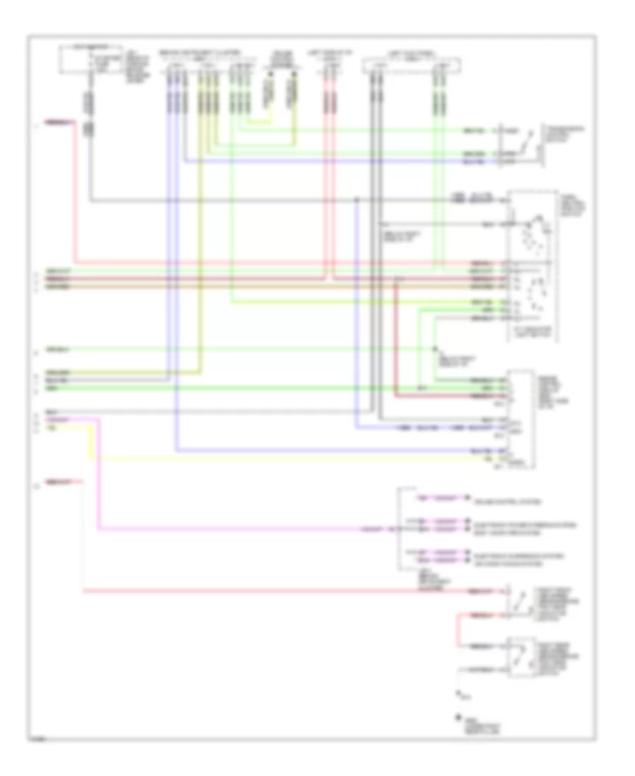 Instrument Cluster Wiring Diagram (2 of 2) for Lexus LS 400 1995