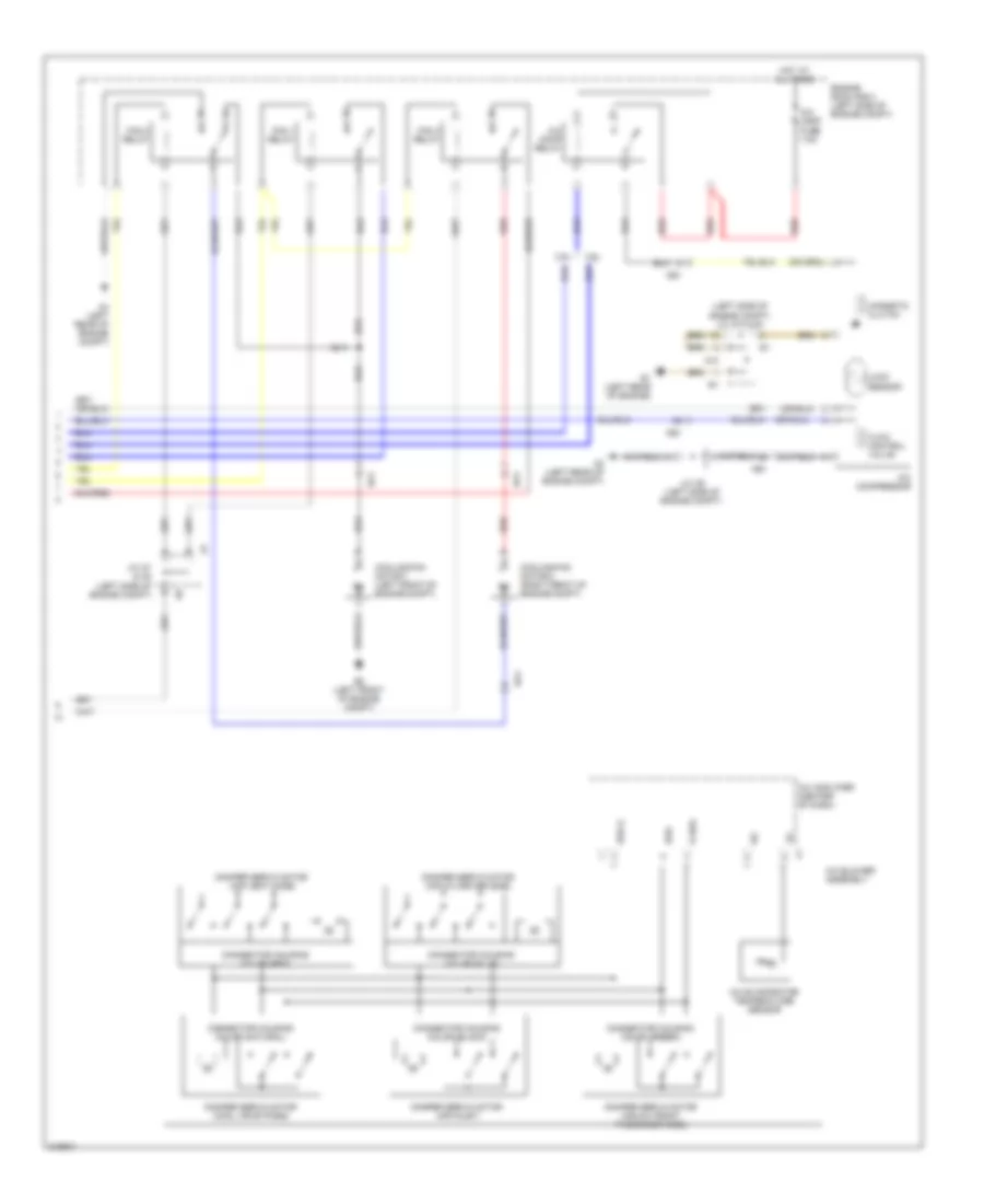 Automatic AC Wiring Diagram (3 of 3) for Lexus IS 250 2012
