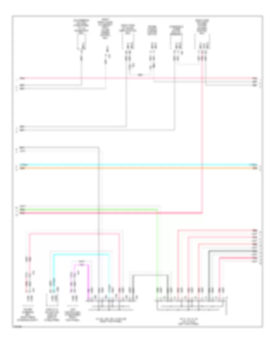 HighLow Bus Wiring Diagram (2 of 3) for Lexus IS 250 2012