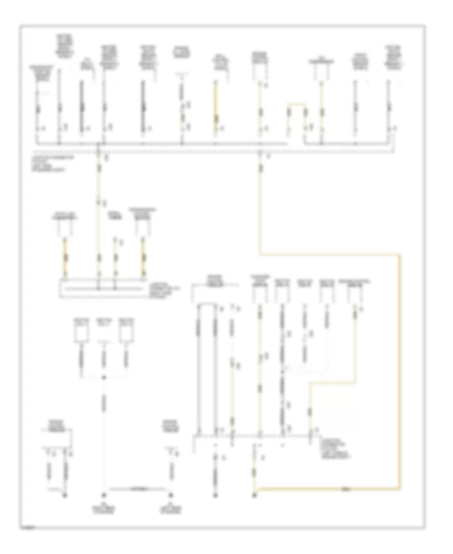 Ground Distribution Wiring Diagram (2 of 7) for Lexus IS 250 2012