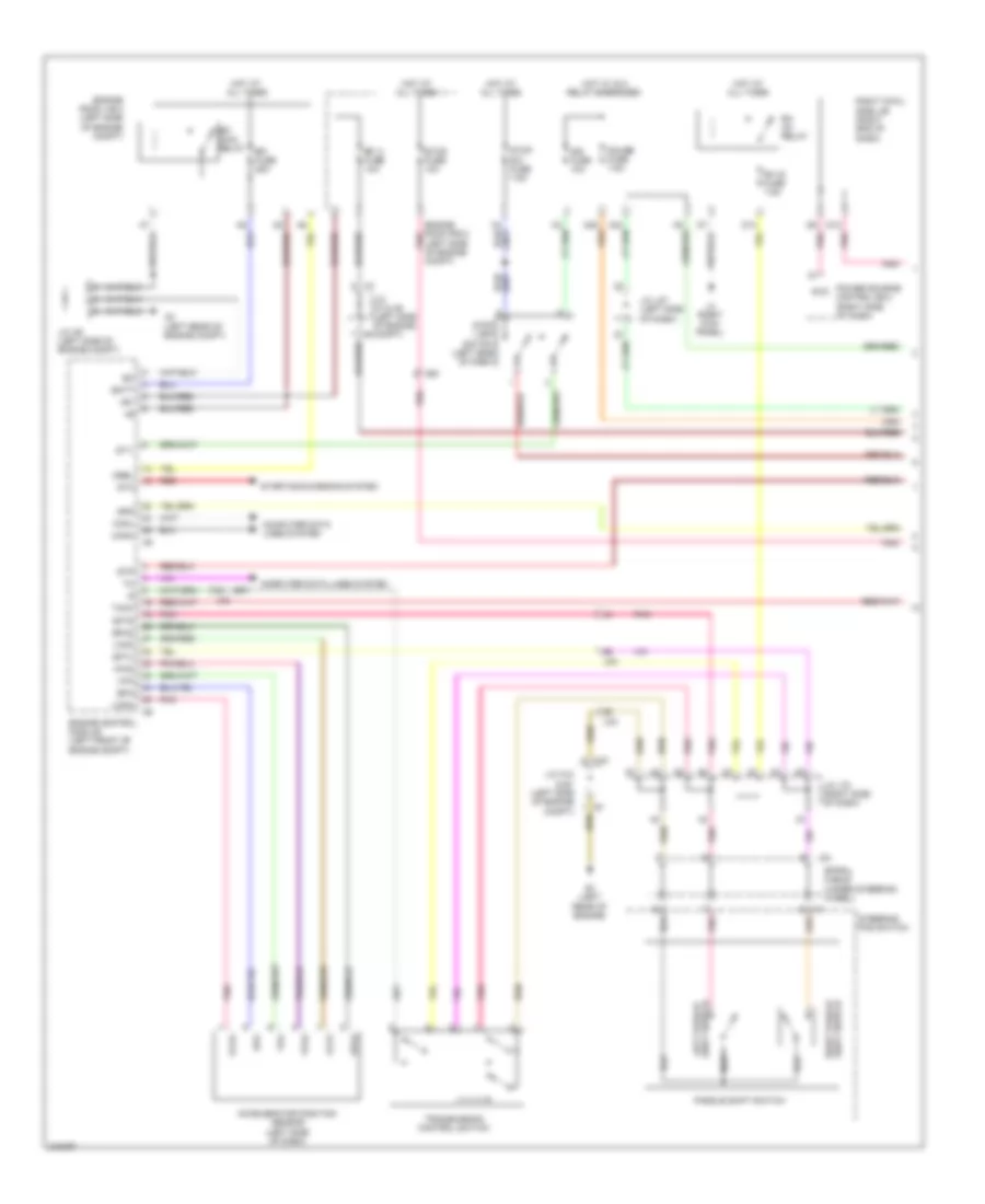 A T Wiring Diagram 1 of 3 for Lexus IS 250 2012
