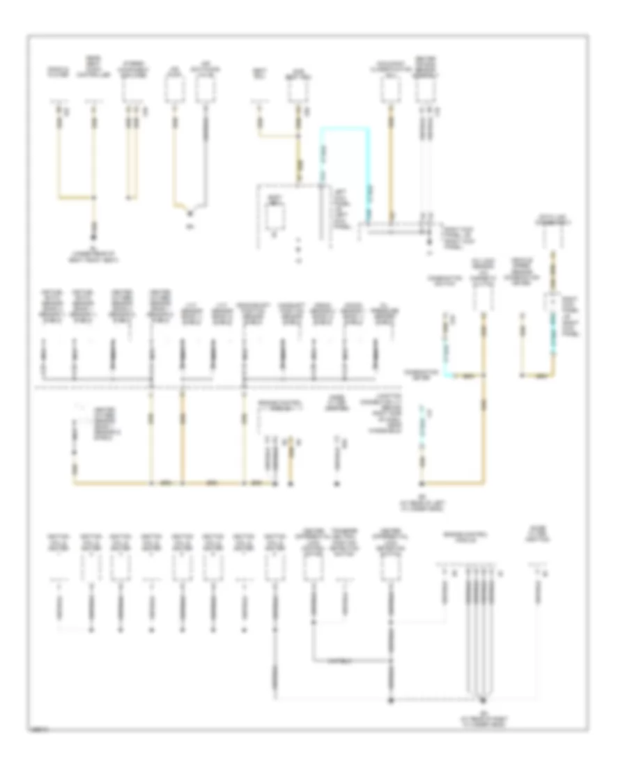 Ground Distribution Wiring Diagram 4 of 4 for Lexus LX 470 2007