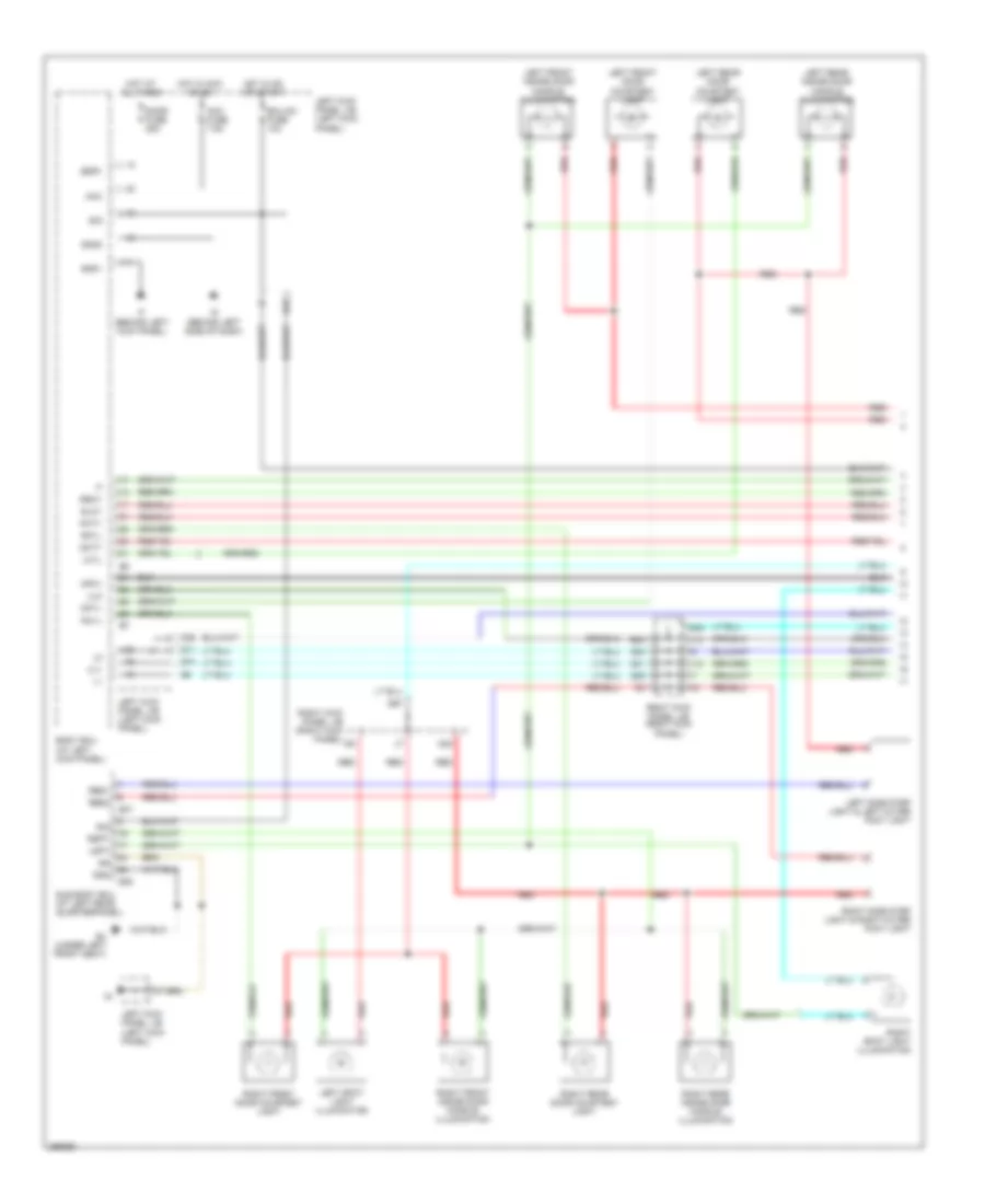 Courtesy Lamps Wiring Diagram 1 of 3 for Lexus LX 470 2007
