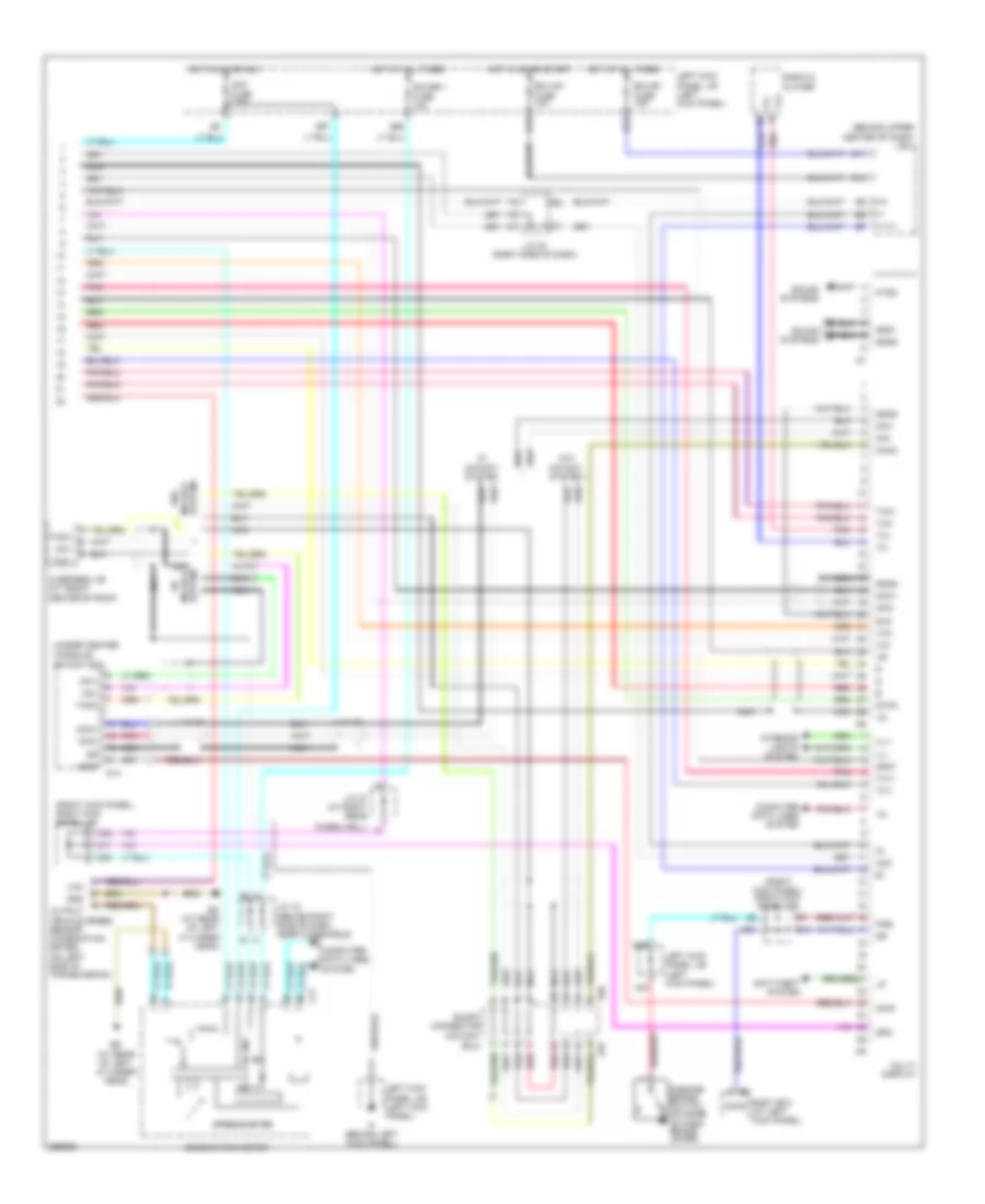 Navigation Wiring Diagram (2 of 2) for Lexus LX 470 2007