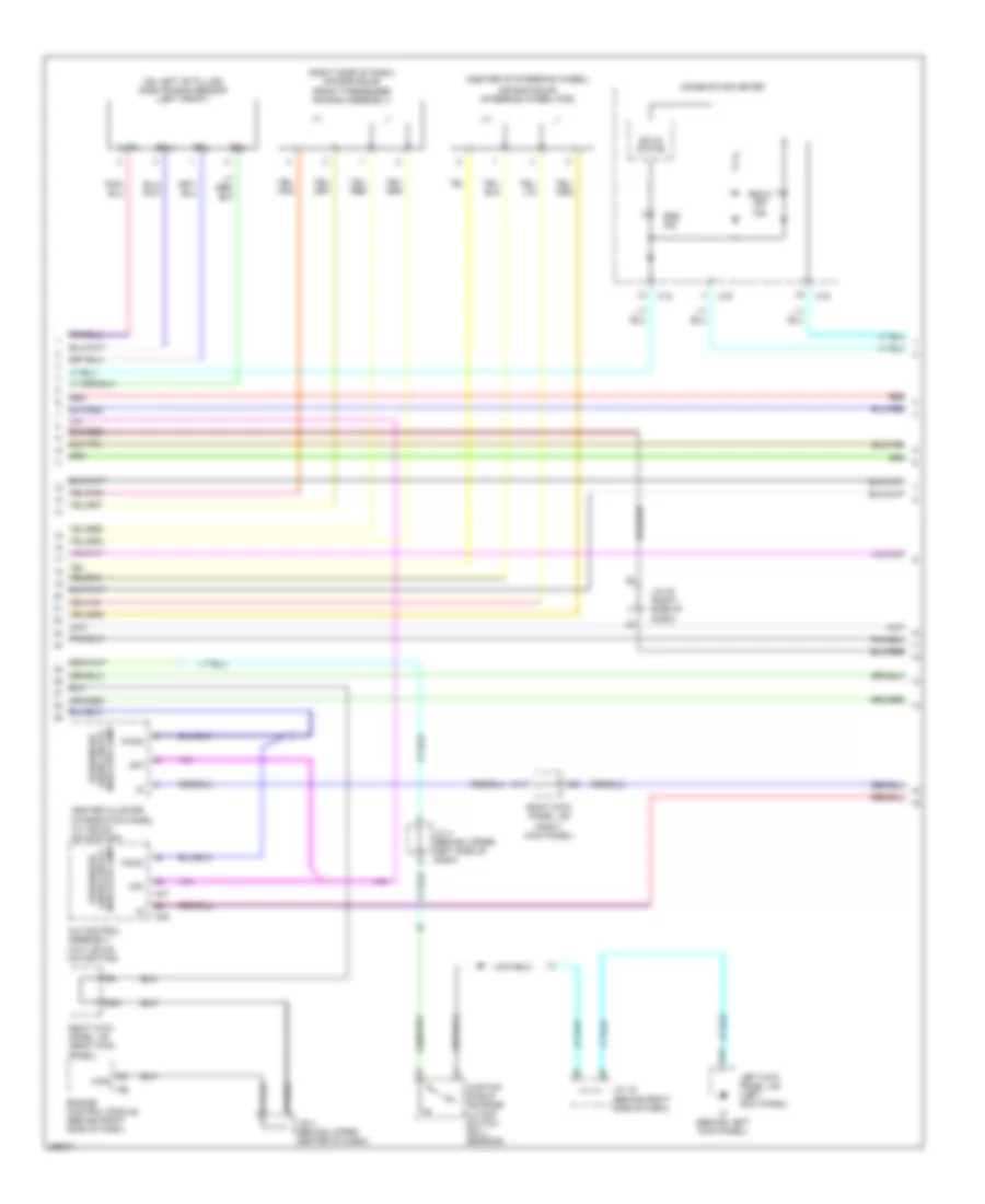 Supplemental Restraints Wiring Diagram (2 of 3) for Lexus LX 470 2007