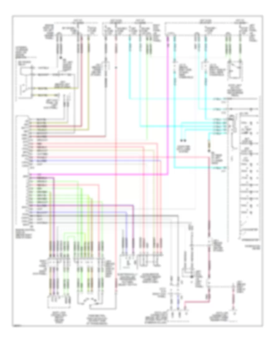 A T Wiring Diagram 1 of 2 for Lexus LX 470 2007