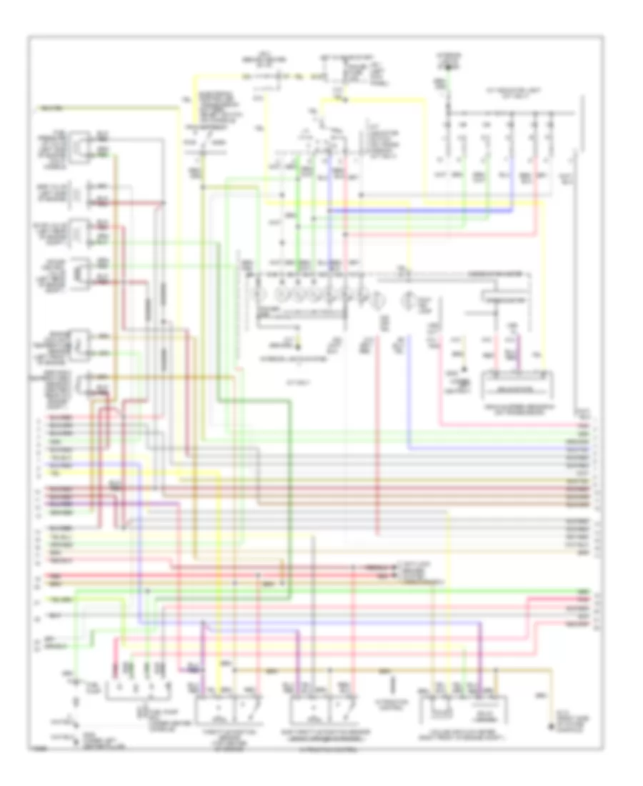 3 0L Engine Performance Wiring Diagrams 2 of 3 for Lexus SC 300 1995