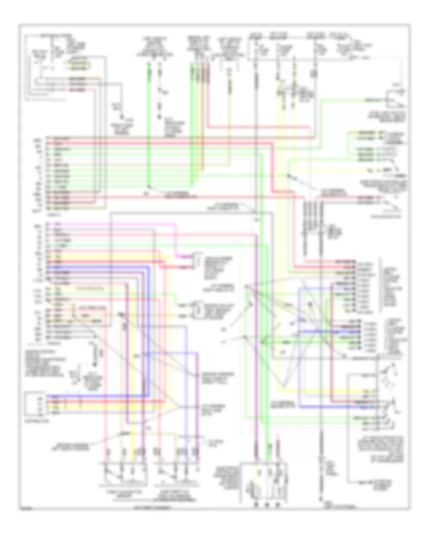 Transmission Wiring Diagram for Lexus SC 300 1995