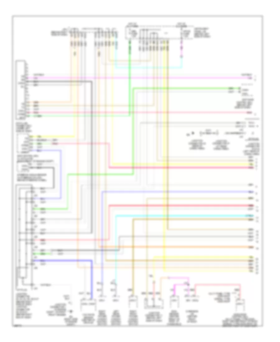 Computer Data Lines Wiring Diagram 1 of 3 for Lexus RX 350 2007