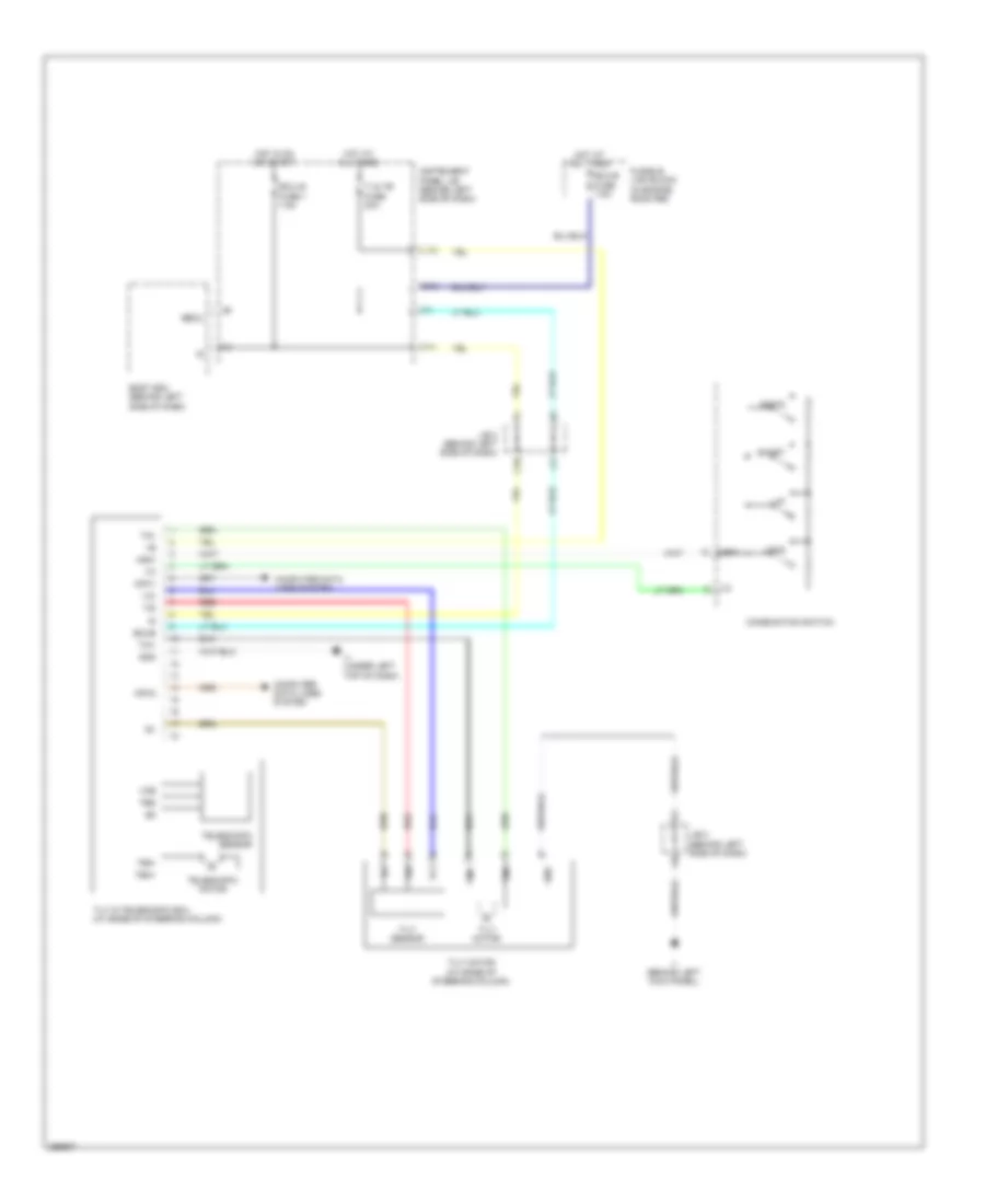 Electronic Power Steering Wiring Diagram for Lexus RX 350 2007