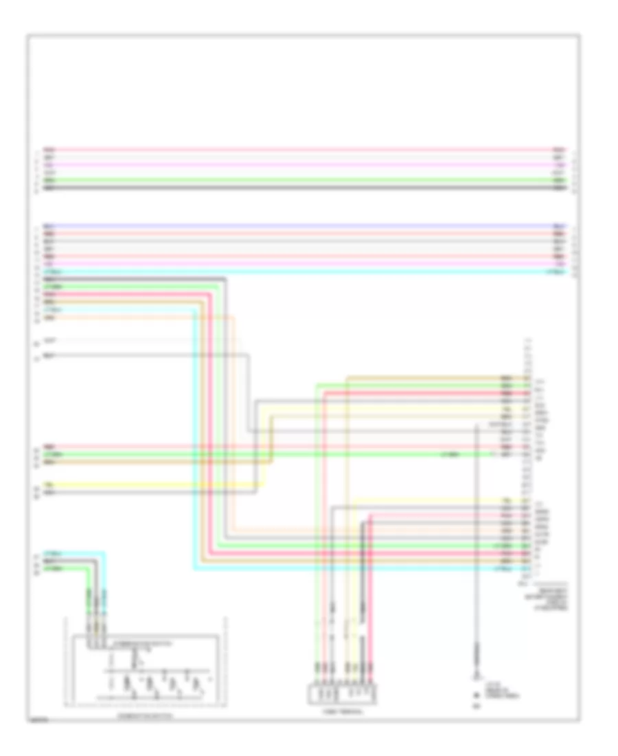 Radio Wiring Diagram, with Mark Levinson (2 of 3) for Lexus RX 350 2007