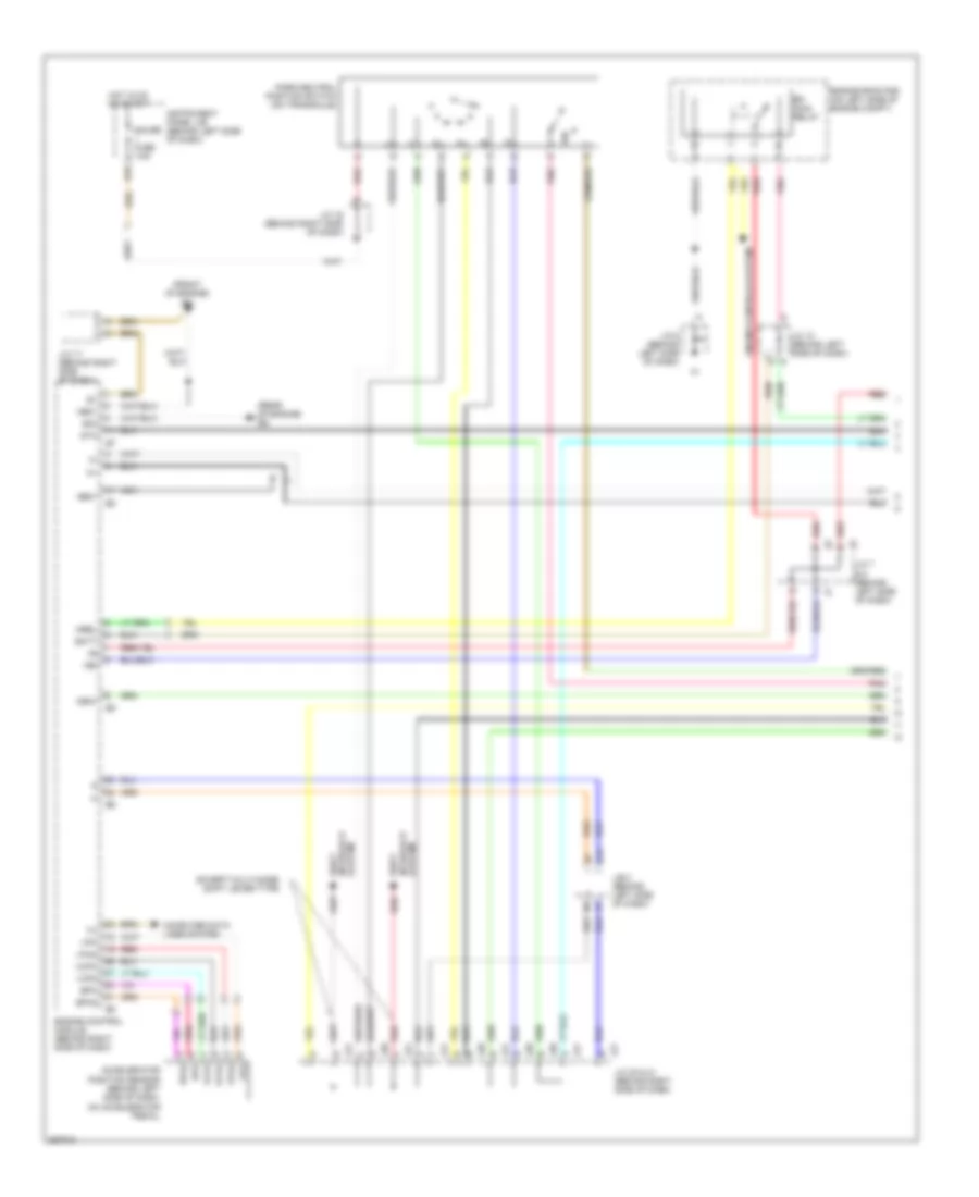Transmission Wiring Diagram 1 of 4 for Lexus RX 350 2007