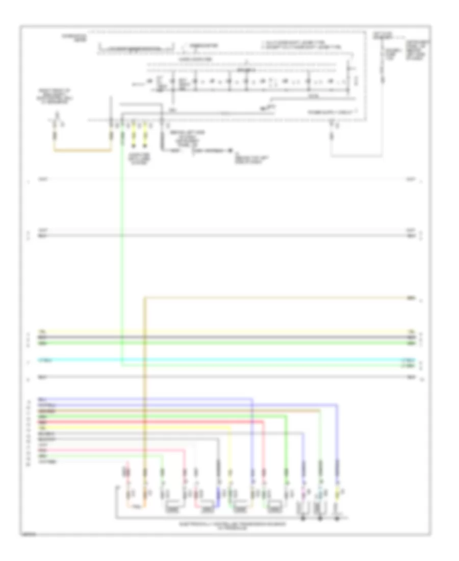 Transmission Wiring Diagram (3 of 4) for Lexus RX 350 2007