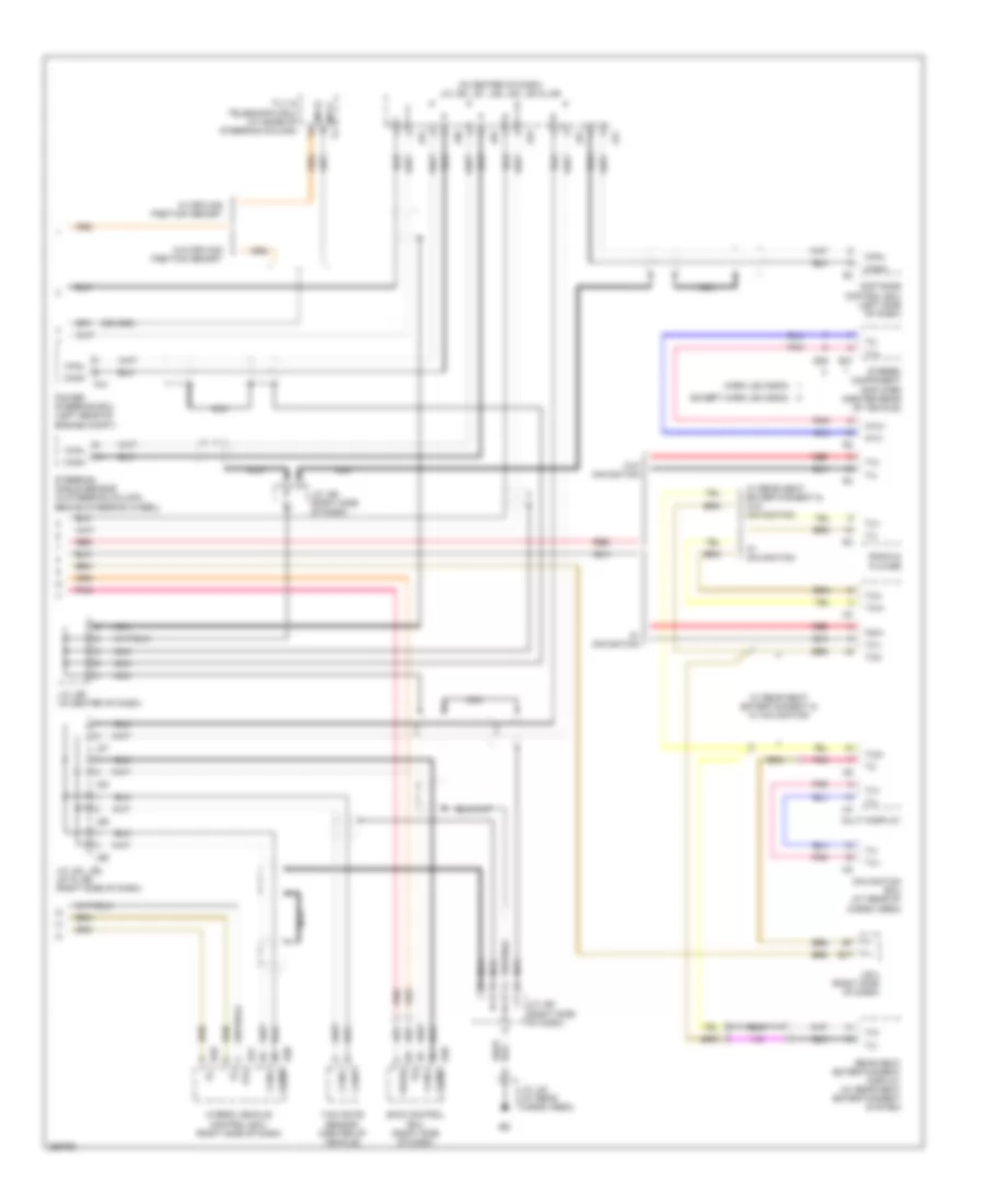 Computer Data Lines Wiring Diagram 2 of 2 for Lexus RX 400h 2007